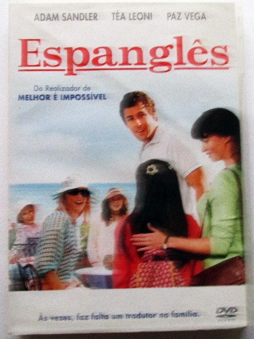 DVD Espanglês, com Adam Sandler, Téa Leoni, Paz Vega Coimbra (Sé Nova