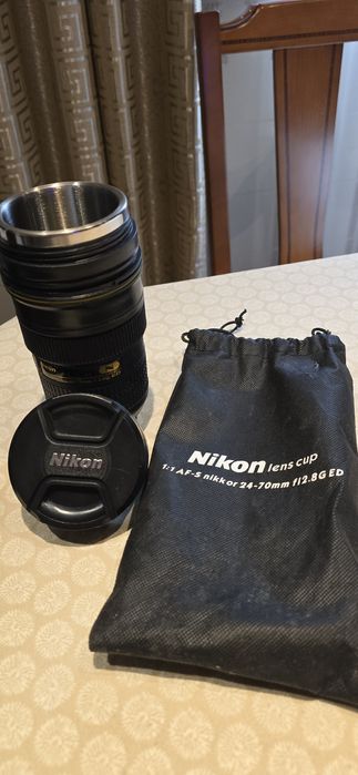 Copo termo Nikon novo