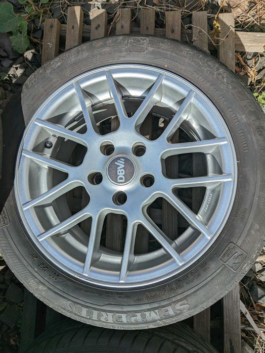 Диски DBW R16 5x112 ET35 Audi VW Passat Golf Skoda Octavia Mercedes A4 шини літо 205/55R16