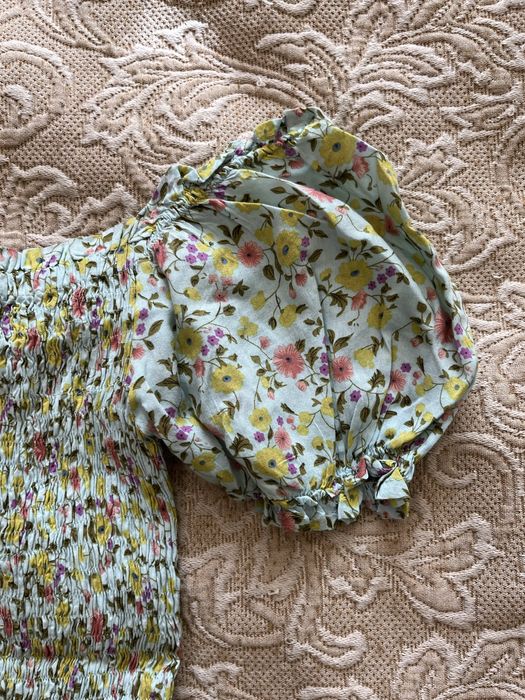 Літній сарафан з принтом