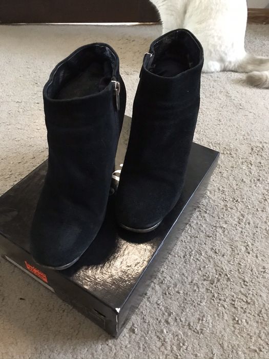 Бательены, замш натуралка, 39 размер.