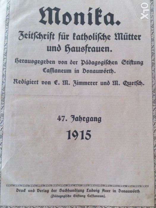 Stare czasopisma z 1908 roku