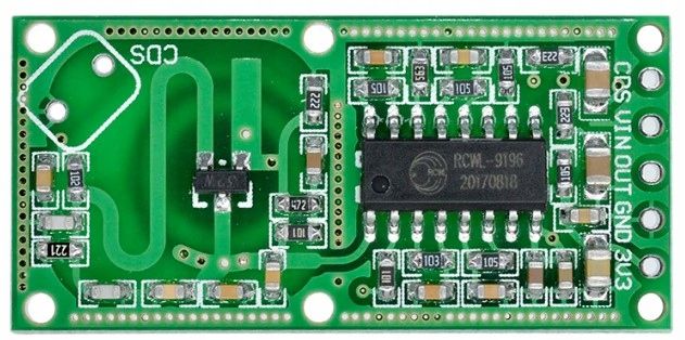 Radar Dopplera RCWL-0516 mikrofalowy czujnik ruchu