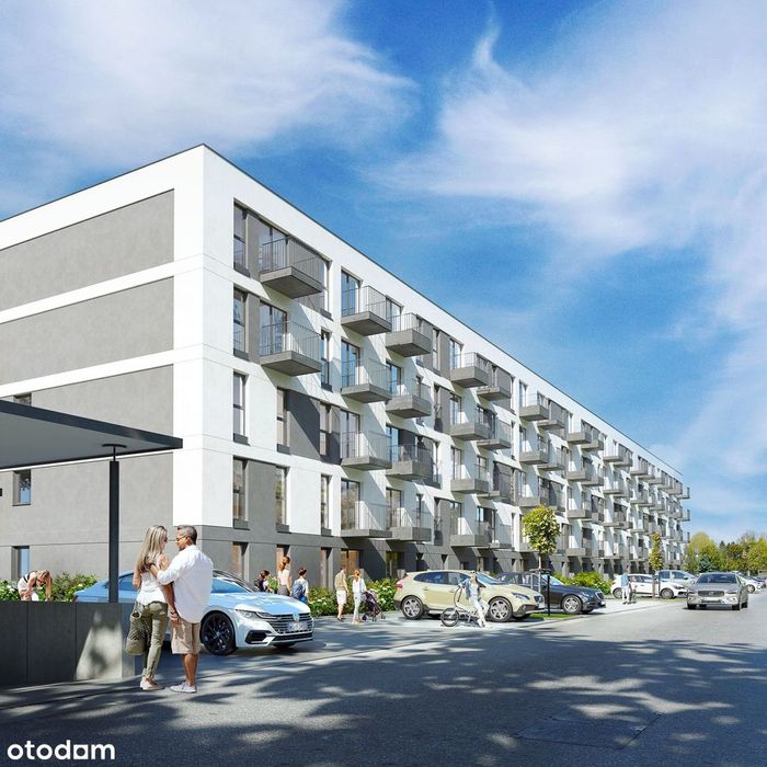 3-pokojowe mieszkanie 55m2 + balkon