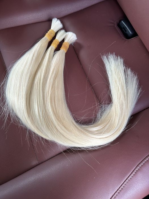 Натуралтные волосы блонд