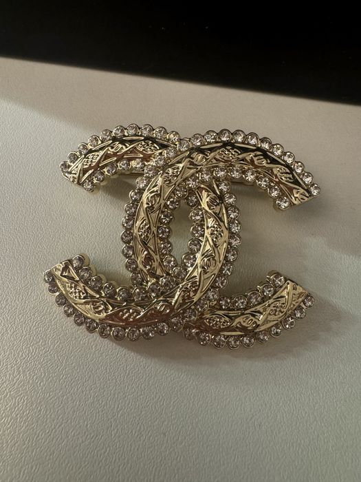 Broszka Chanel 5x4 cm premium