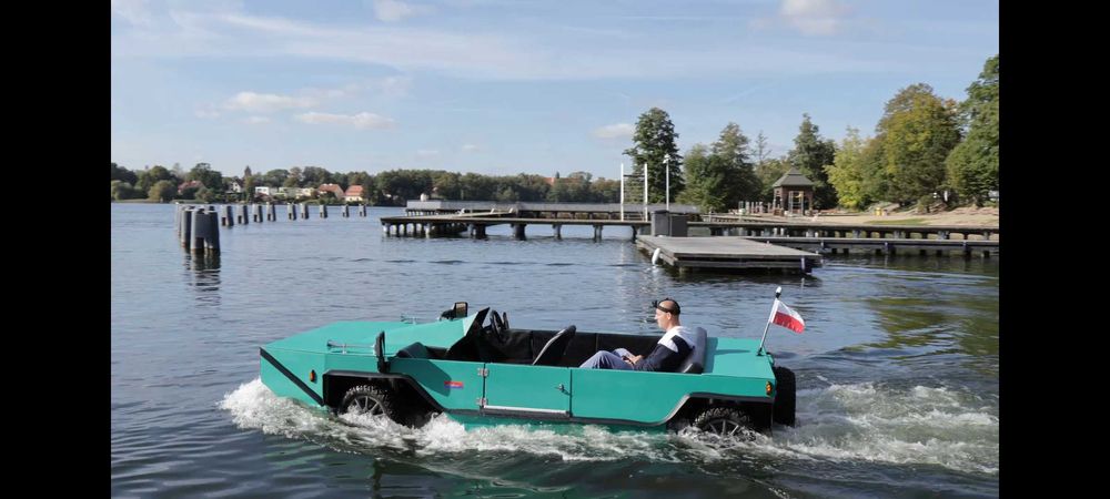 Amfibia 4x4 EV łódka samochód
