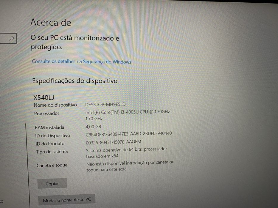 ASUS Portatil como novo