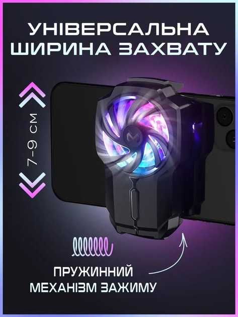 Вентилятор охладитель кулер для телефона МеMo FL-05  700 mAh