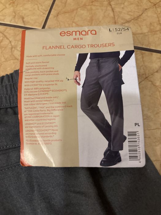 Spodnie męskie cargo