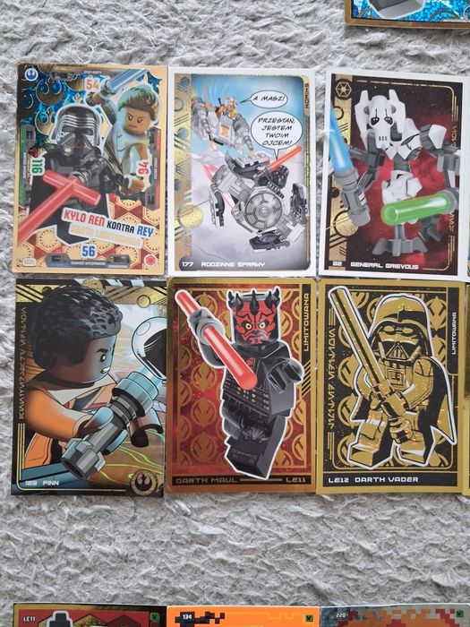 Karty Minecraft,  Star Wars,  Ninjago,  Avengers