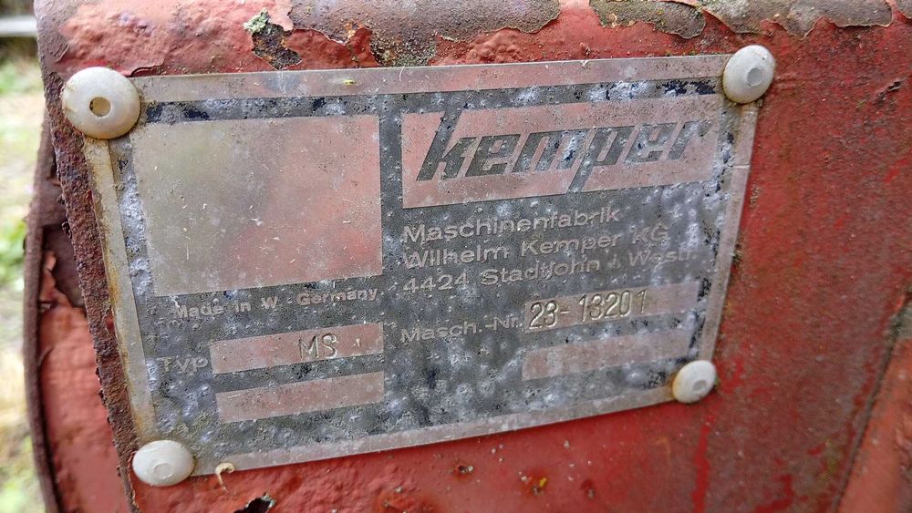 Sieczkarnia jednorzędowa Kemper