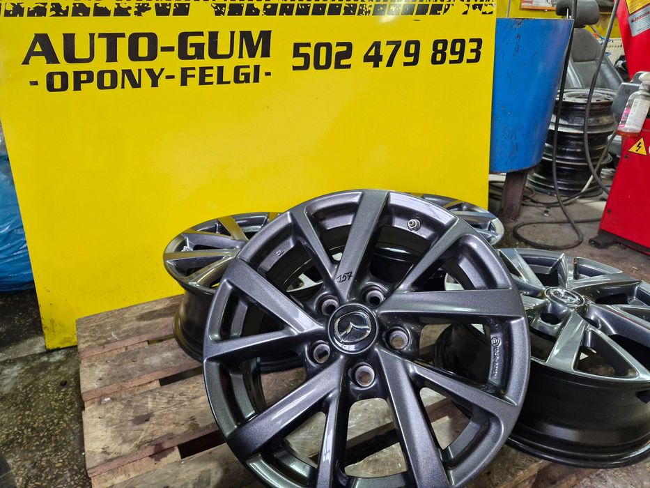 Alufelgi 5x114,3 16 Mazda 3 5 6 CX-3 CX-30 MX5 OE 6.5"x16" ET45