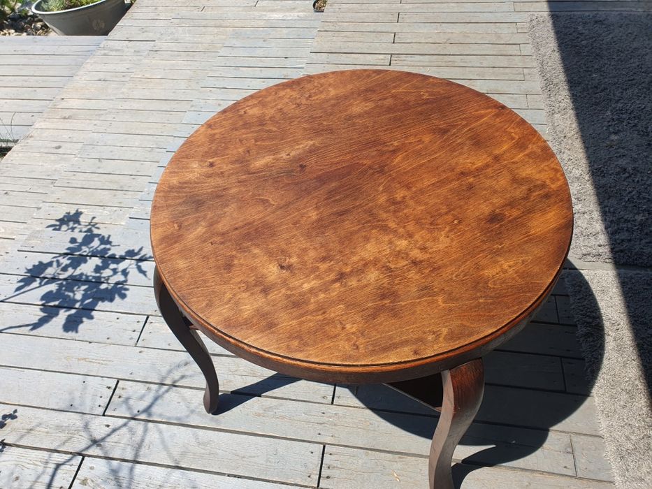 Okrągły 80cm stolik kawowy