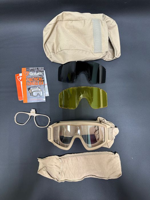 Рукавиці тактичні та Окуляри-маска тактичні