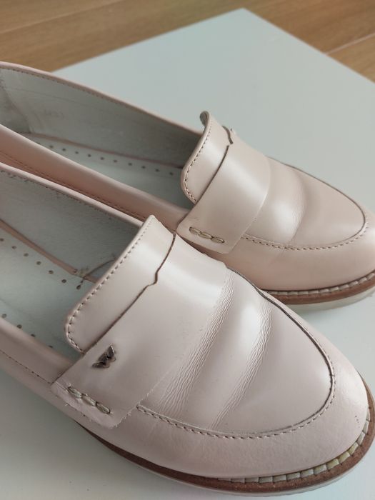 Buty skórzane Wojas rozm.35