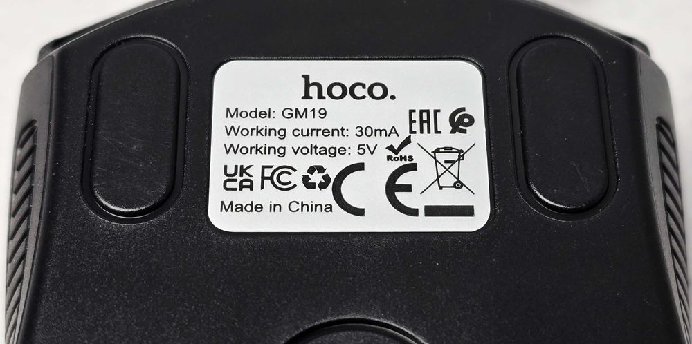 Миша USB ігрова Hoco GM19 Enjoy RGB Colorful Нова Гарантія 12 міс