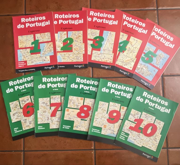 Roteiros de Portugal – 10 fascículos Expresso anos 90