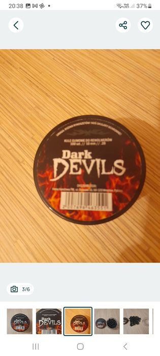 Kule gumowe Dark Devils