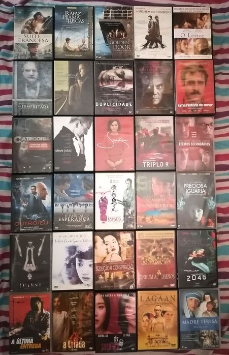 LOTE 266 DVD's Originais (LOTE 55)