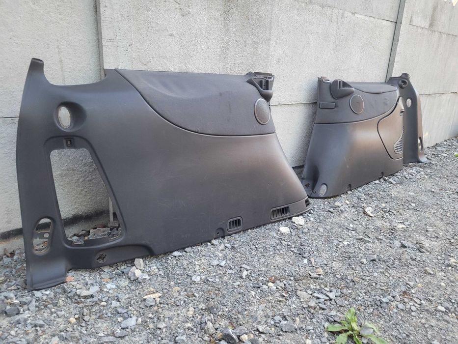 Boczki Bagażnika VW Sharan 7M Seat Alhambra Galaxy Lewy + Prawy Tapicerka Schowek Komplet