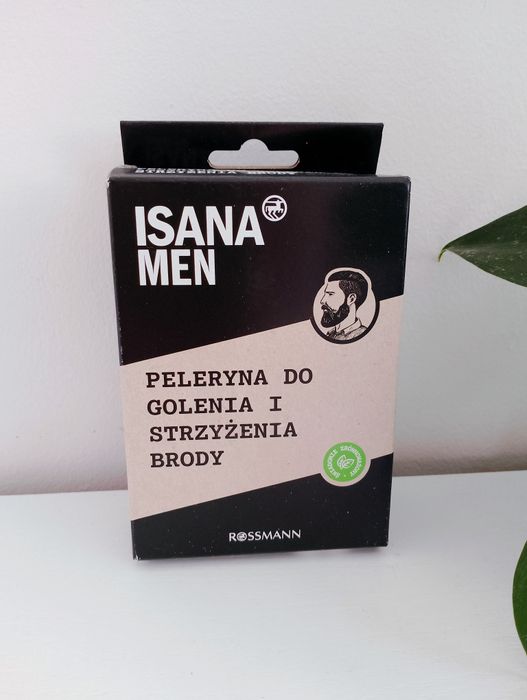 peleryna do golenia i strzyżenia brody Isana Men