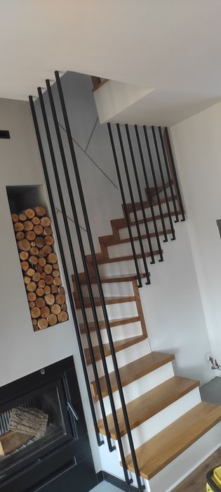 Balustrady wewnętrzne zewnetrzne różne wzory