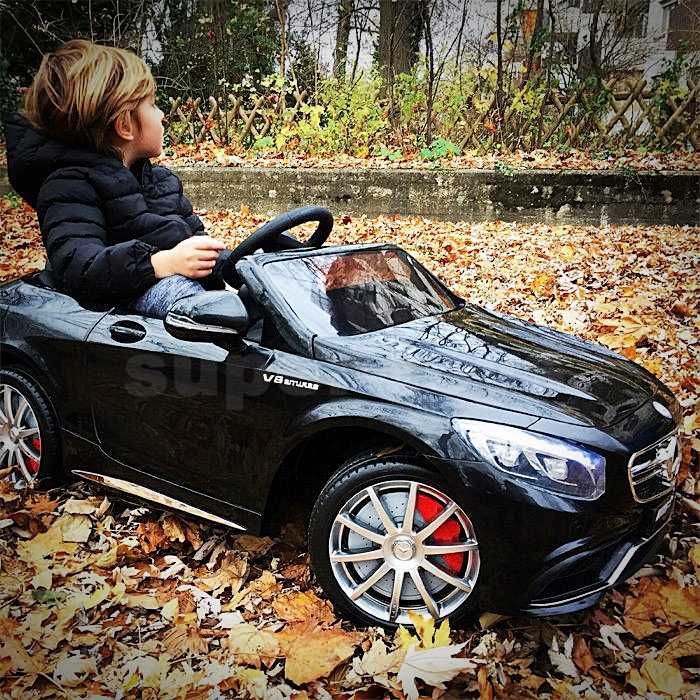 BAWIBUS.PL Auto samochód na akumulator MERCEDES S63 autko dla dzieci