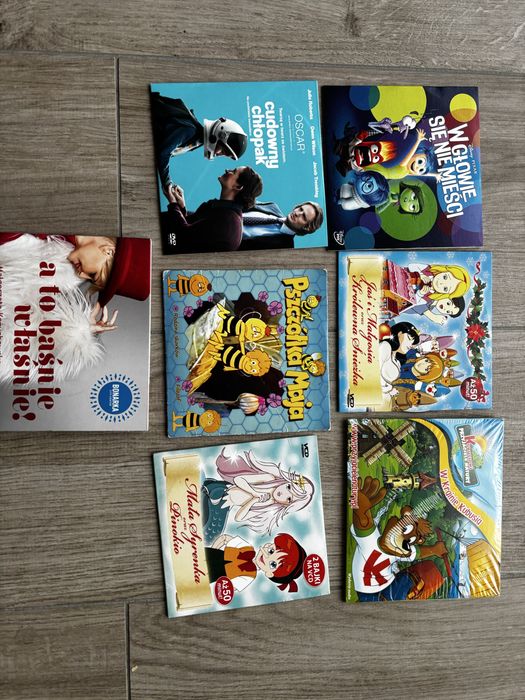 Zestaw bajek na DVD VCD dla dzieci
