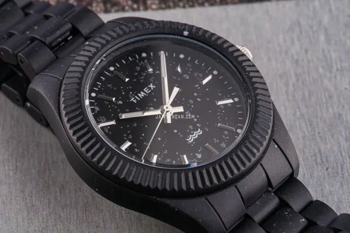 ZEGAREK męski TIMEX Czarny Waterbury Legacy Reclaim Ocean TW2V77000