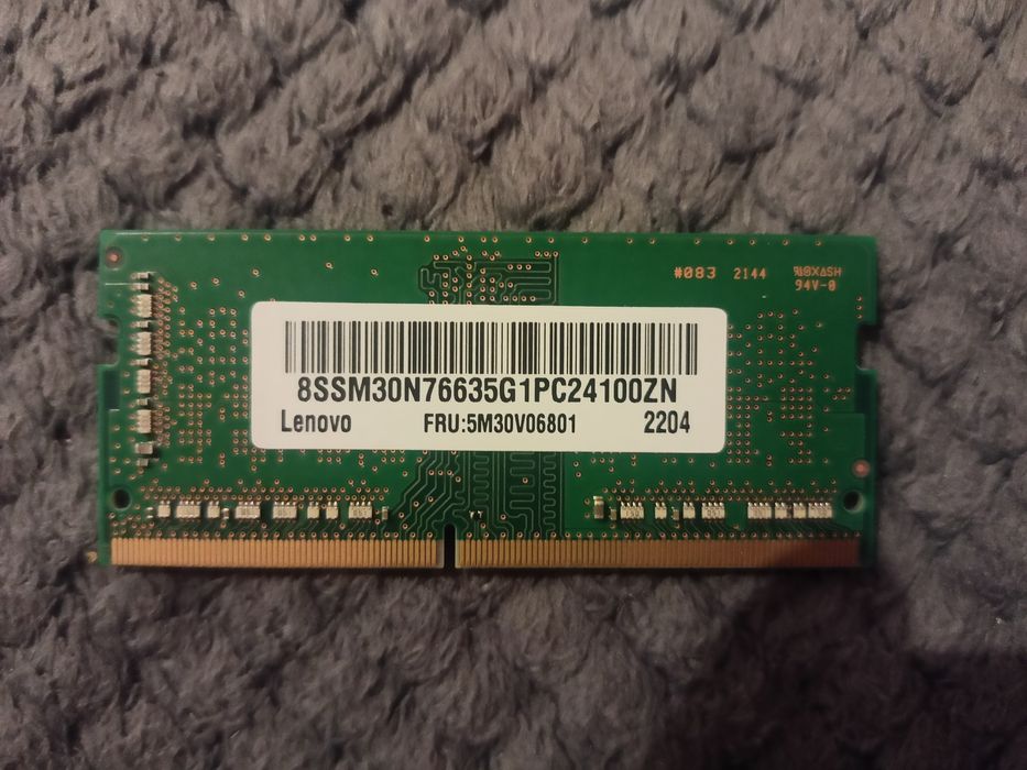 Pamięć RAM DDR4 SAMSUNG  4GB 1Rx16 PC4 3200 MHz 
M471A5244CBO-CWELL