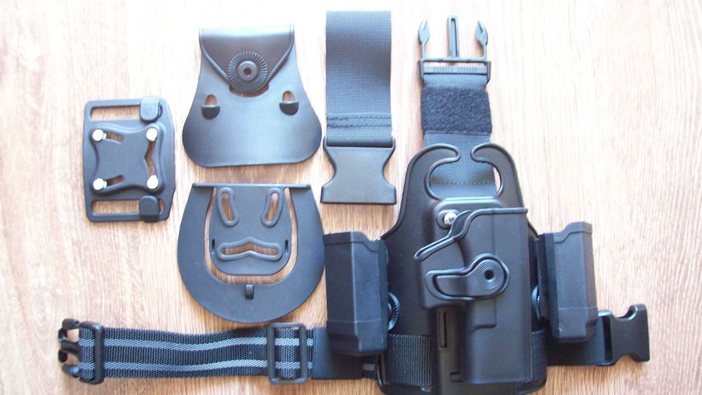 Taktyczna platforma udowa na Glock 17, 19 i akcesoria IMI Defense