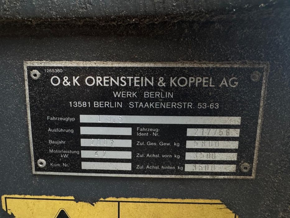 Ładowarka O&K L8.5