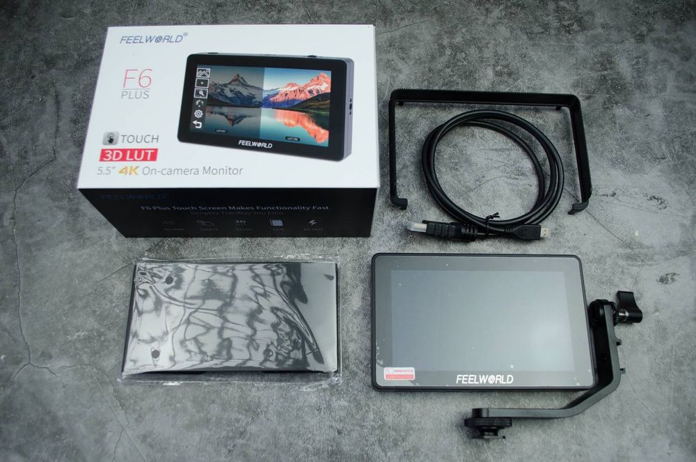 Сенсорний накамерний монітор Feelworld F6 PLUS, 5.5 дюйма