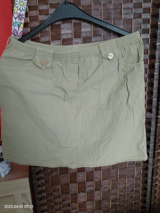 Spódniczka khaki
