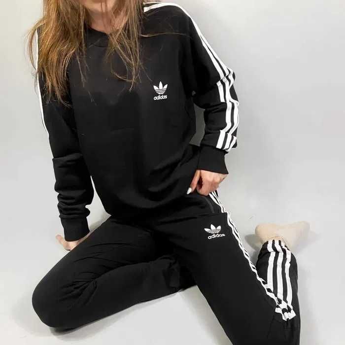 Спортивний костюм жіночий Adidas весняний осінній Кофта + Штани Адідас