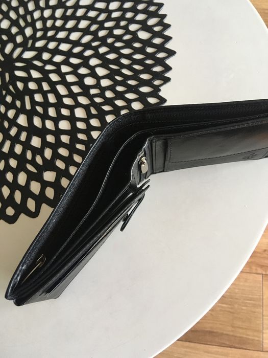 Portfel męski, skóra naturalna