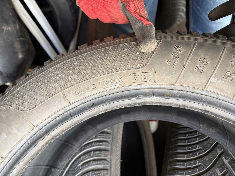 Zimowe Kleber 205/55 r16, 2019 rok 6mm