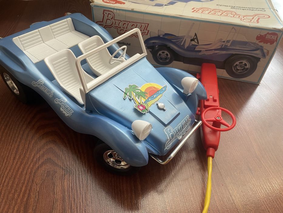 Stara zabawka Volkswagen Byggy taiyo dickie pudelko prl ddr