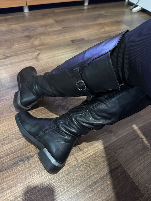 Продам сапожки натуральна шкіра