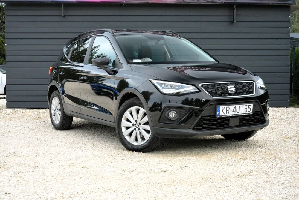 Seat Arona 1.0 TSI 95KM Full Led Salon Polska, 2 wł. I rej. 2018r. FV23%