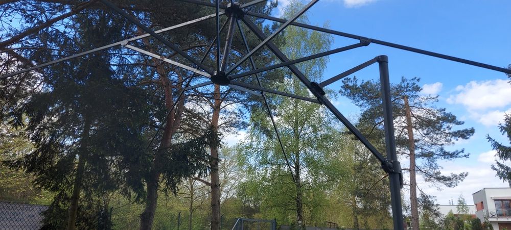 Stelaż parasola z podstawą
