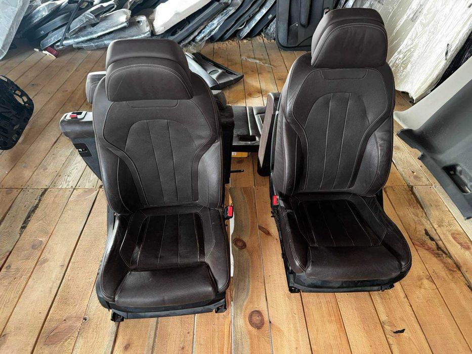 Салон bmwx f15 комфорт  карти сидіння все в сборі x5
