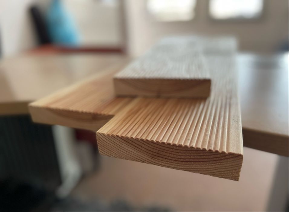 BWS - Producent! Deska Tarasowa Modrzew 28x140mm