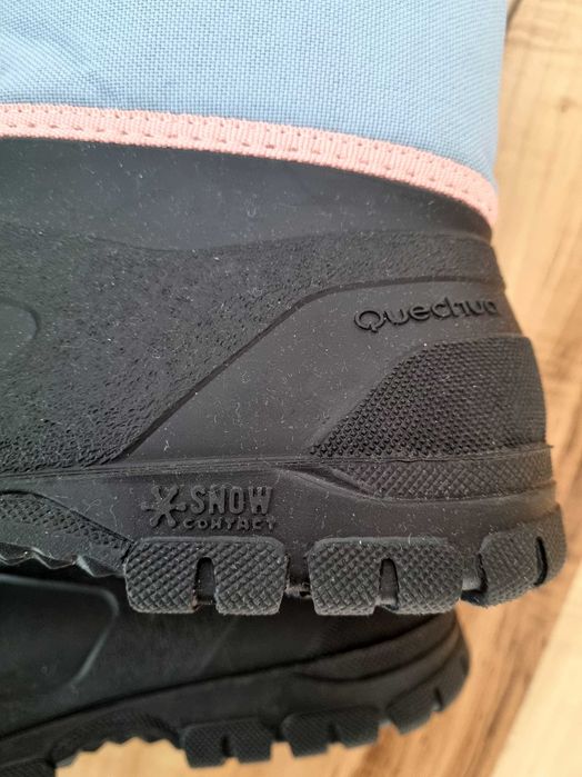 Nowe, ciepłe śniegowce / kalosze zimowe Decathlon, rozm. 35/36