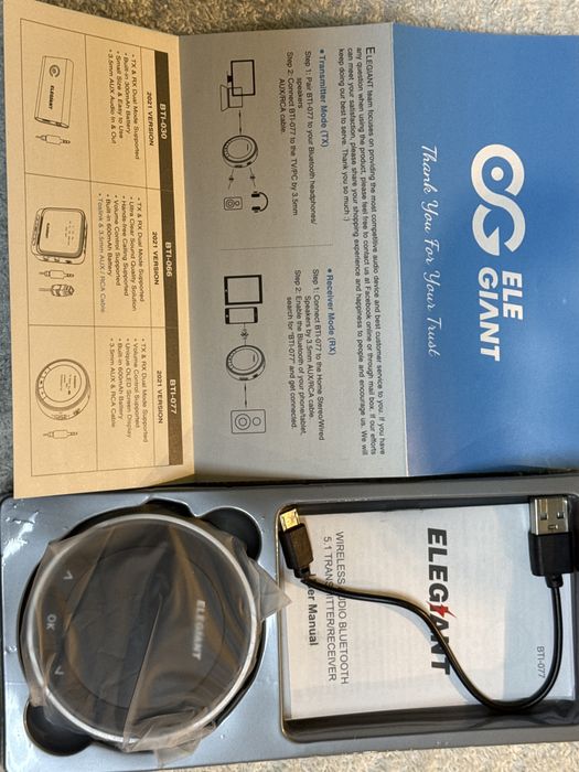 Transmissor e Receptor Wireless Audio