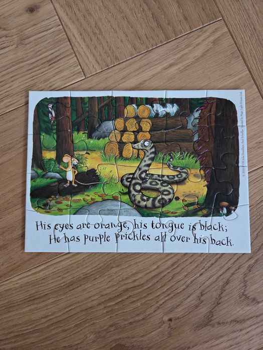 Puzzle Gruffalo dla dziecka od 3 lat