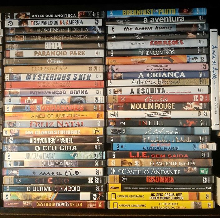 DVD Colecção de mais de 100 filmes + leitor DVD