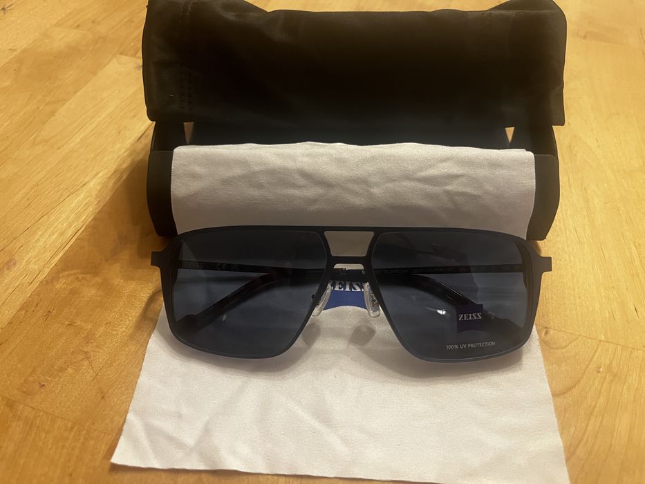 Okulary Zeiss  nowe z nakladkami