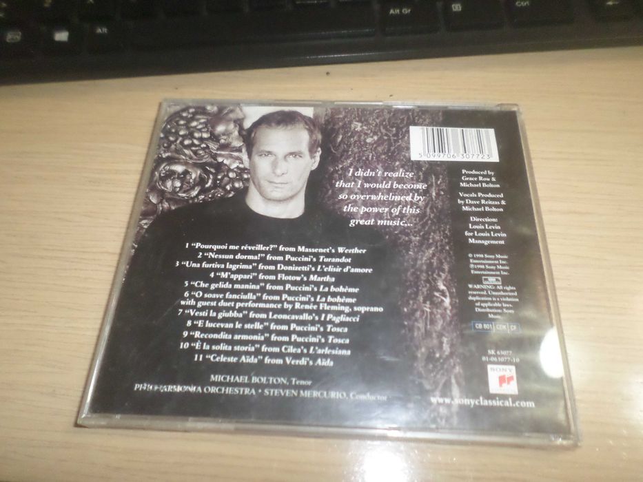 My Secret Passion (The Arias) - CD Música de Michael Bolton